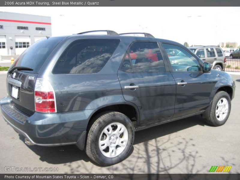Steel Blue Metallic / Quartz 2006 Acura MDX Touring