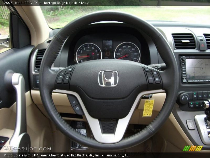 Borrego Beige Metallic / Ivory 2007 Honda CR-V EX-L