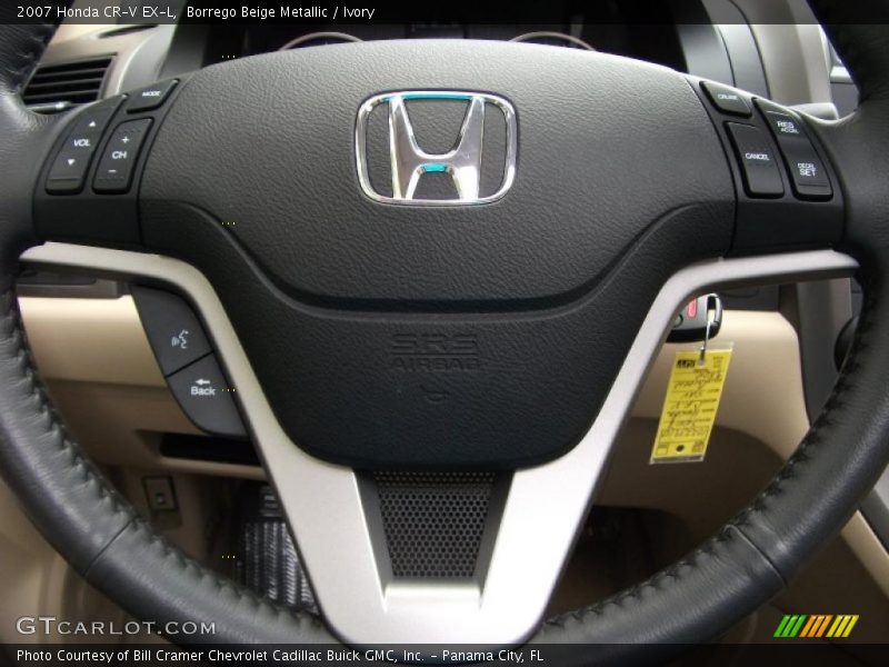 Borrego Beige Metallic / Ivory 2007 Honda CR-V EX-L