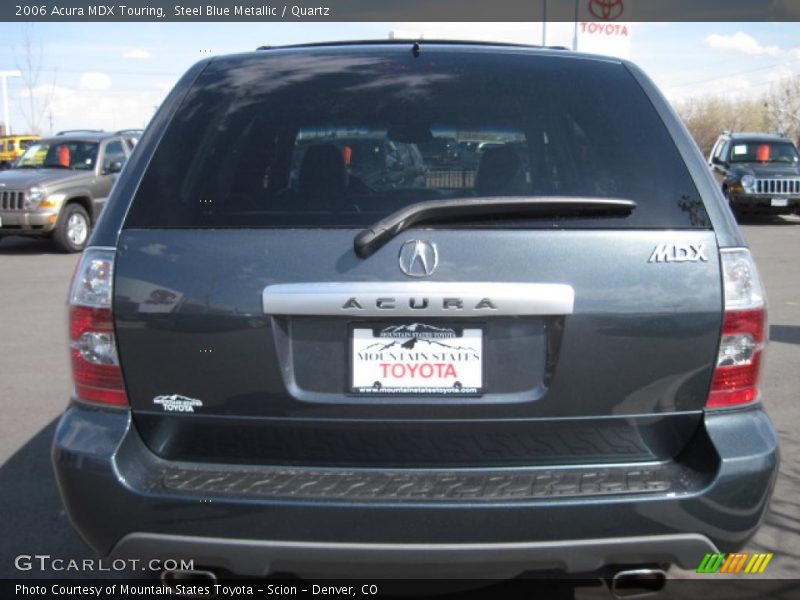 Steel Blue Metallic / Quartz 2006 Acura MDX Touring