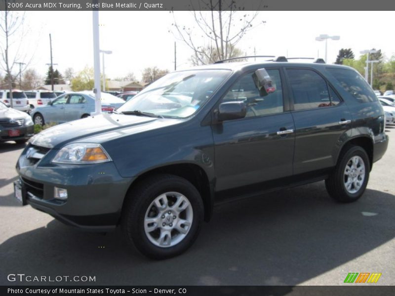 Steel Blue Metallic / Quartz 2006 Acura MDX Touring