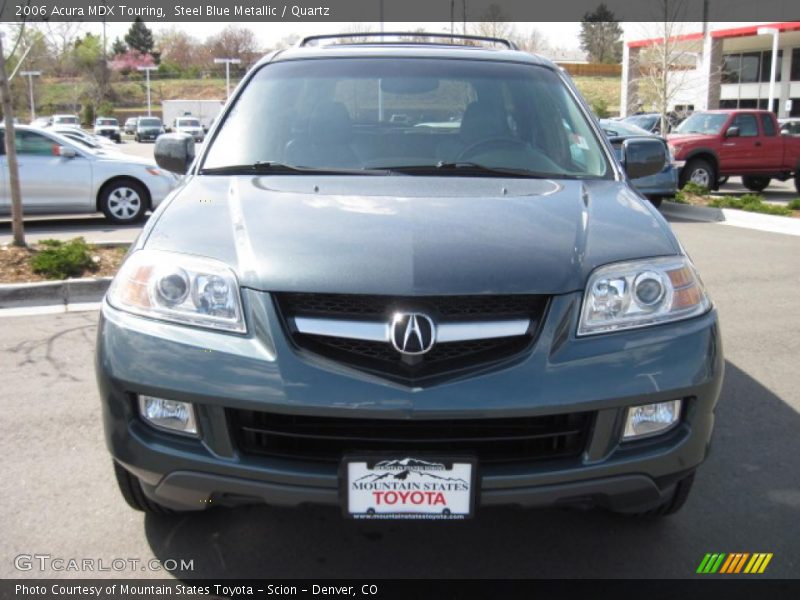 Steel Blue Metallic / Quartz 2006 Acura MDX Touring