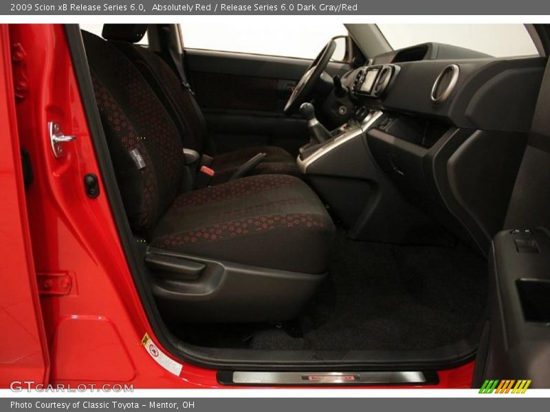Absolutely Red / Release Series 6.0 Dark Gray/Red 2009 Scion xB Release Series 6.0