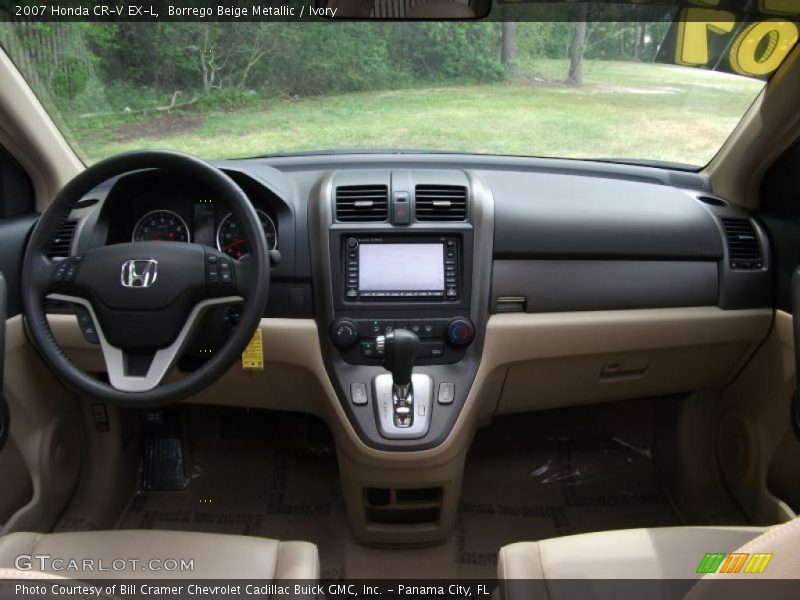 Borrego Beige Metallic / Ivory 2007 Honda CR-V EX-L