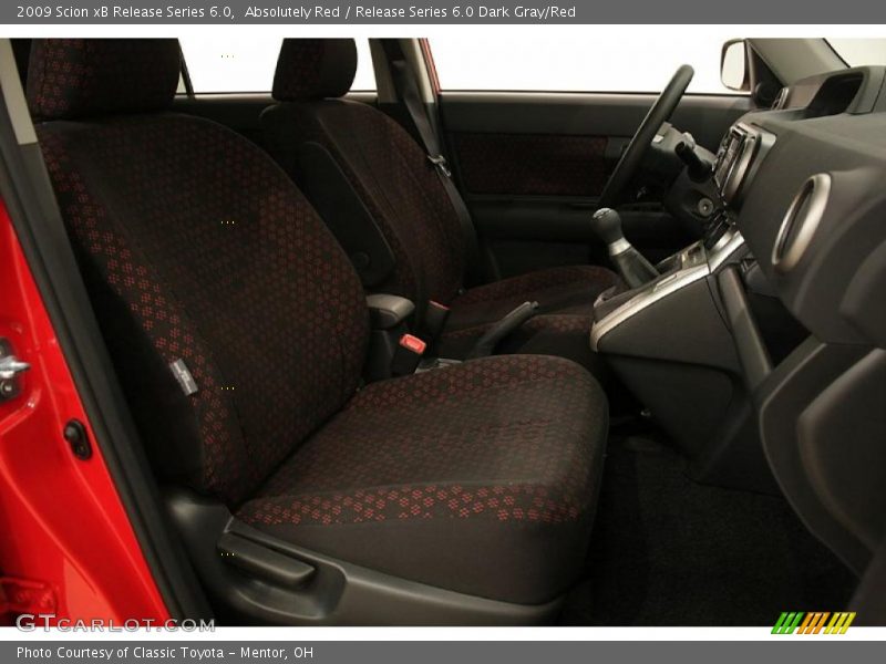 Absolutely Red / Release Series 6.0 Dark Gray/Red 2009 Scion xB Release Series 6.0