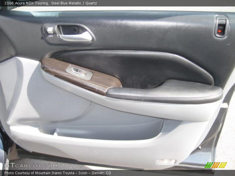 Steel Blue Metallic / Quartz 2006 Acura MDX Touring