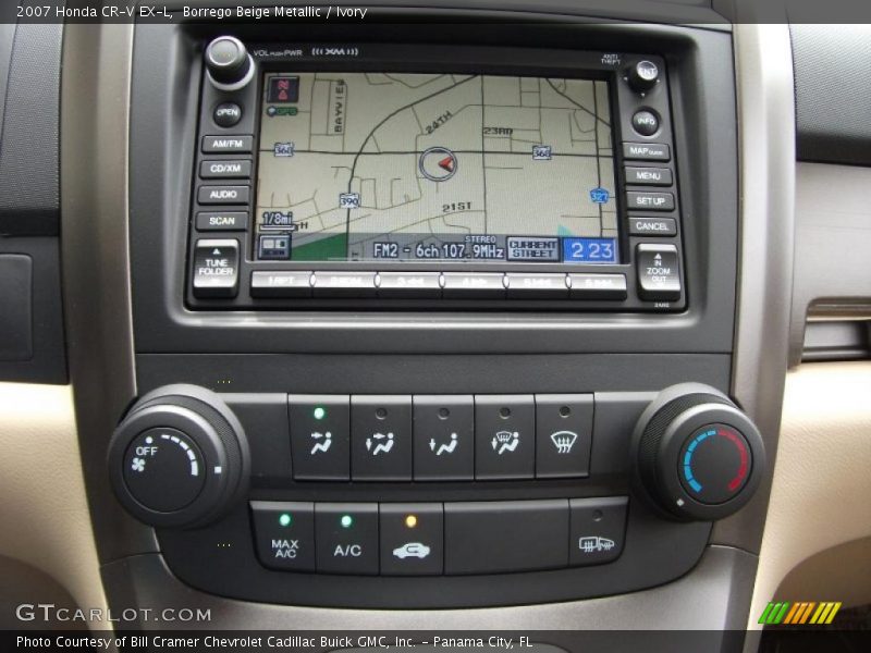 Borrego Beige Metallic / Ivory 2007 Honda CR-V EX-L