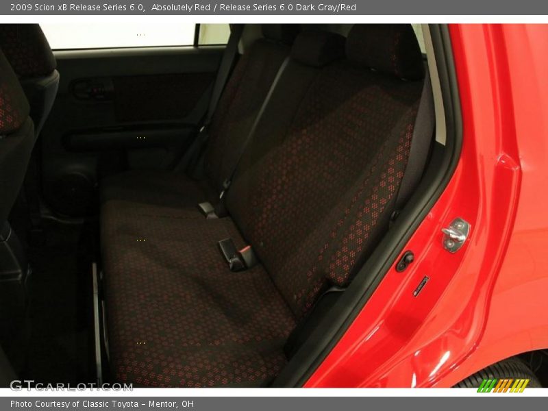 Absolutely Red / Release Series 6.0 Dark Gray/Red 2009 Scion xB Release Series 6.0