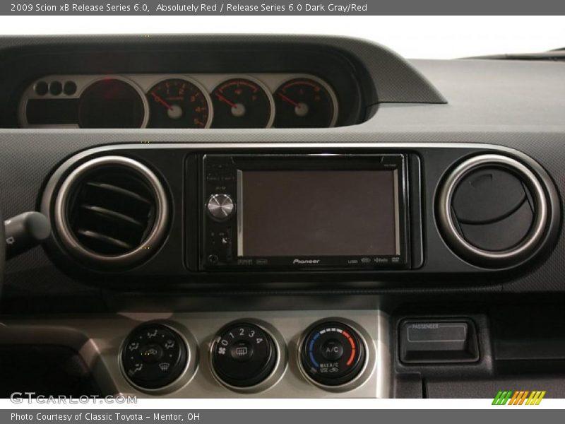 Absolutely Red / Release Series 6.0 Dark Gray/Red 2009 Scion xB Release Series 6.0