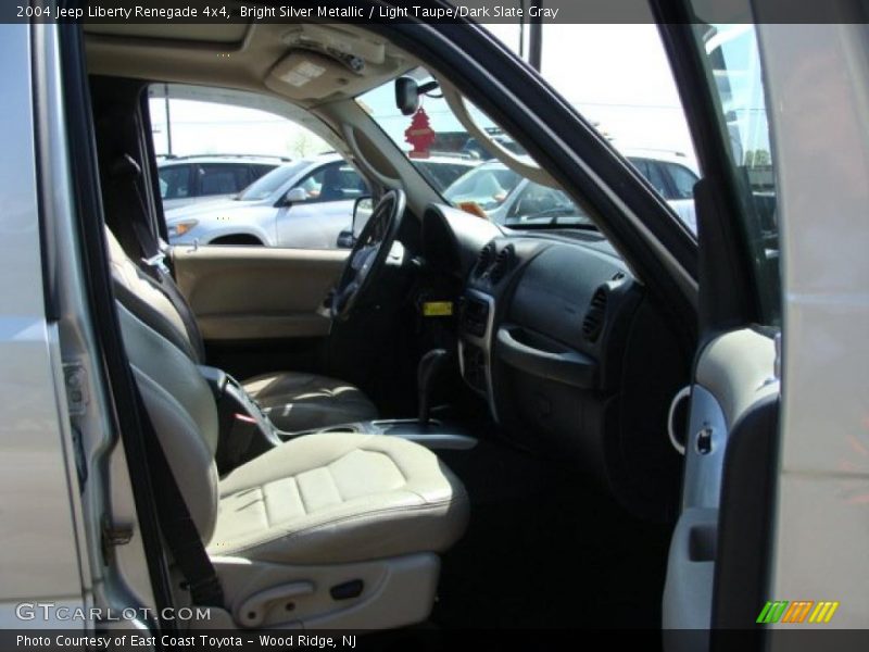 Bright Silver Metallic / Light Taupe/Dark Slate Gray 2004 Jeep Liberty Renegade 4x4