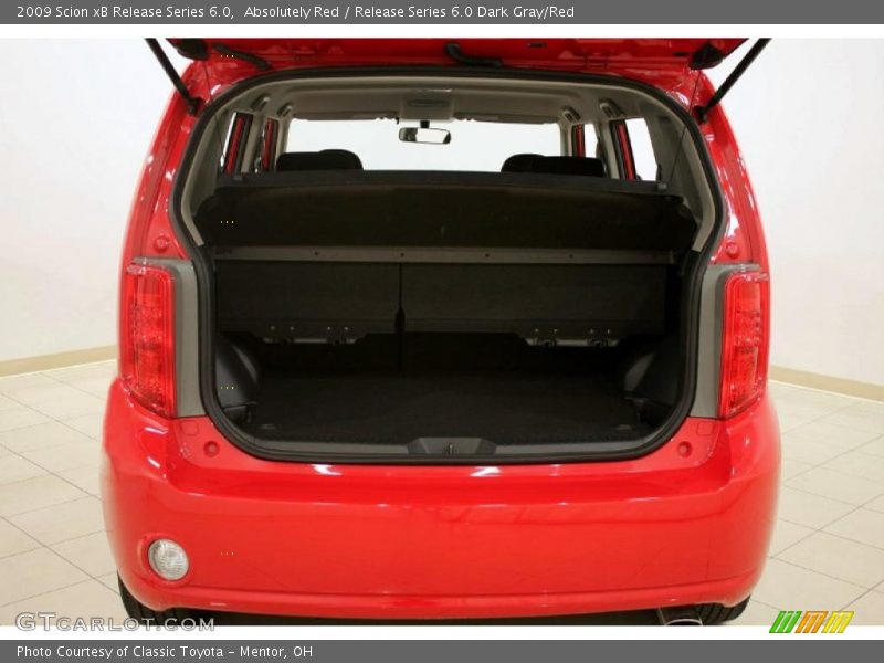 Absolutely Red / Release Series 6.0 Dark Gray/Red 2009 Scion xB Release Series 6.0