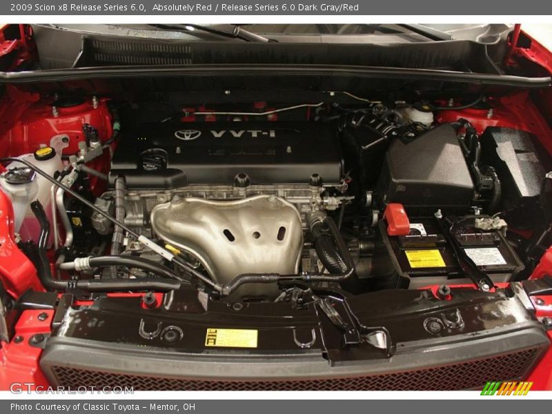 Absolutely Red / Release Series 6.0 Dark Gray/Red 2009 Scion xB Release Series 6.0