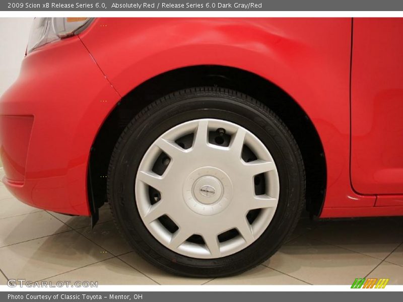 Absolutely Red / Release Series 6.0 Dark Gray/Red 2009 Scion xB Release Series 6.0