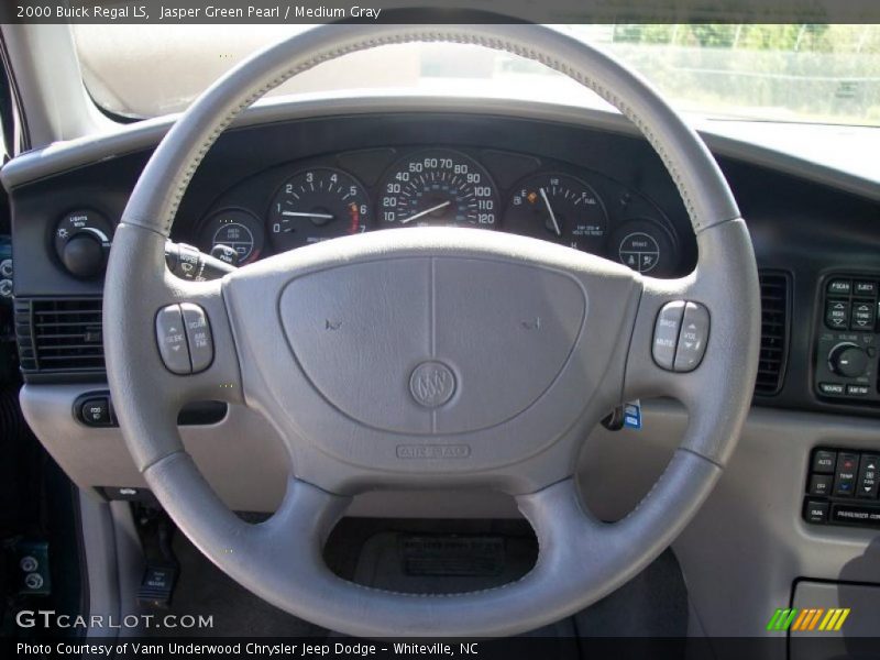 Jasper Green Pearl / Medium Gray 2000 Buick Regal LS