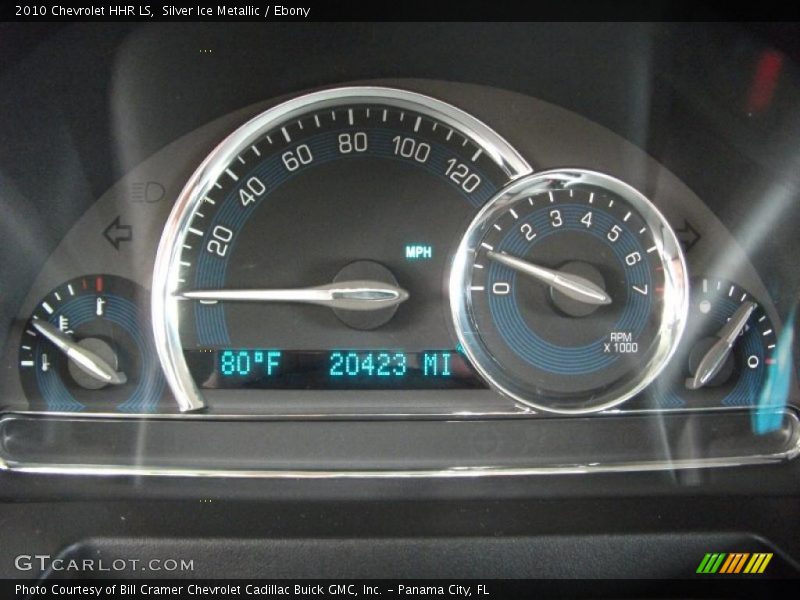 Silver Ice Metallic / Ebony 2010 Chevrolet HHR LS
