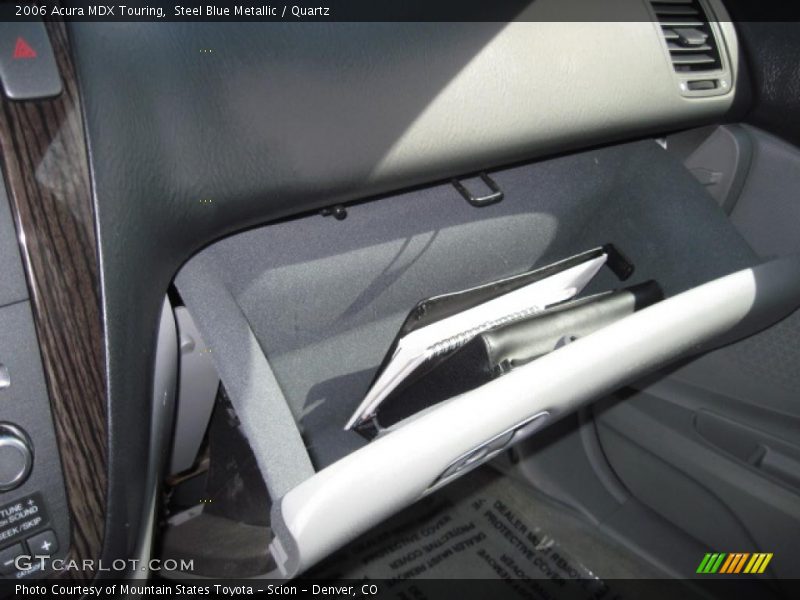 Steel Blue Metallic / Quartz 2006 Acura MDX Touring