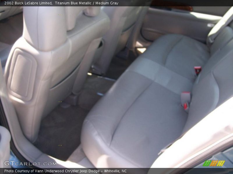 Titanium Blue Metallic / Medium Gray 2002 Buick LeSabre Limited