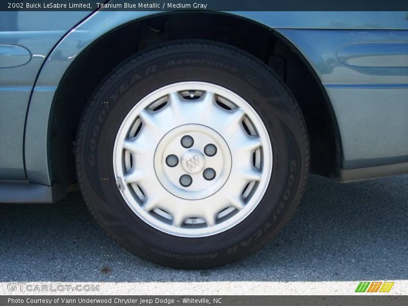 Titanium Blue Metallic / Medium Gray 2002 Buick LeSabre Limited