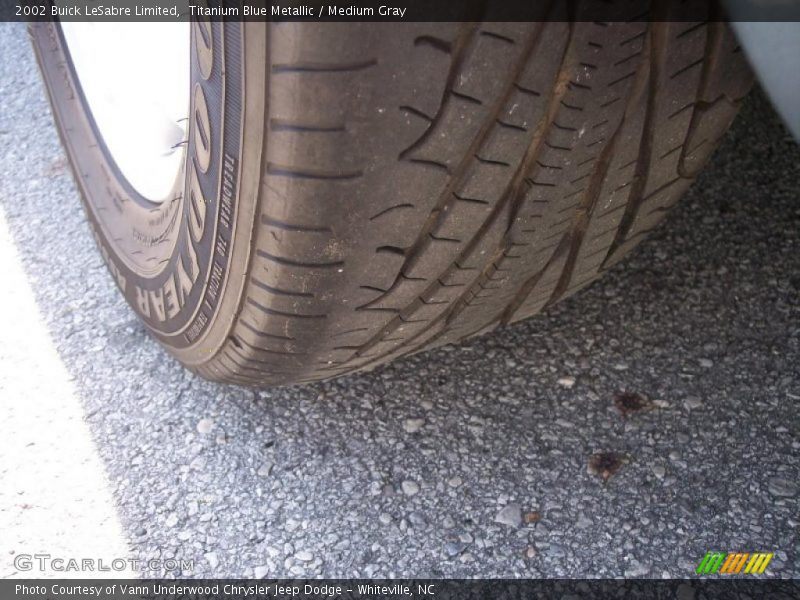 Titanium Blue Metallic / Medium Gray 2002 Buick LeSabre Limited