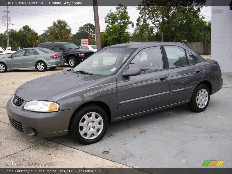 Granite Gray / Sand 2001 Nissan Sentra GXE