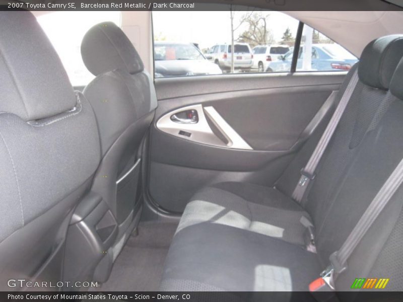 Barcelona Red Metallic / Dark Charcoal 2007 Toyota Camry SE