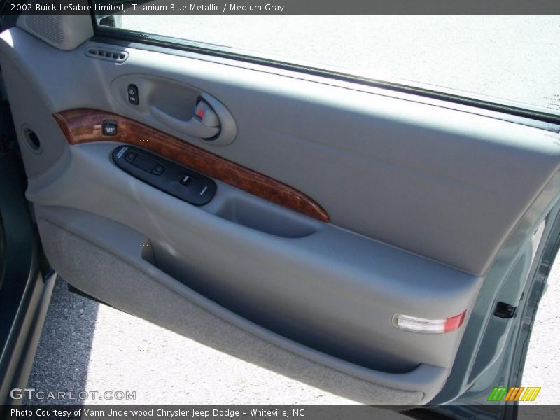 Titanium Blue Metallic / Medium Gray 2002 Buick LeSabre Limited
