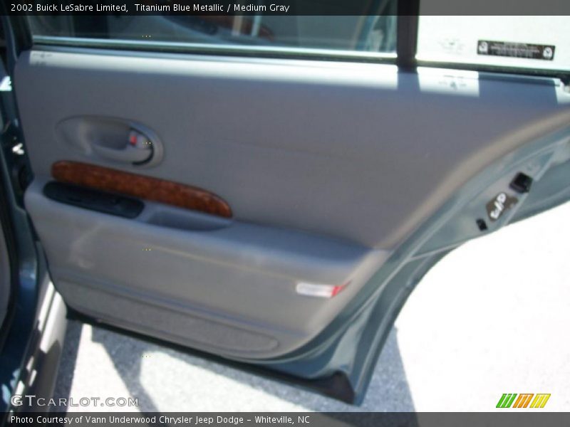 Titanium Blue Metallic / Medium Gray 2002 Buick LeSabre Limited