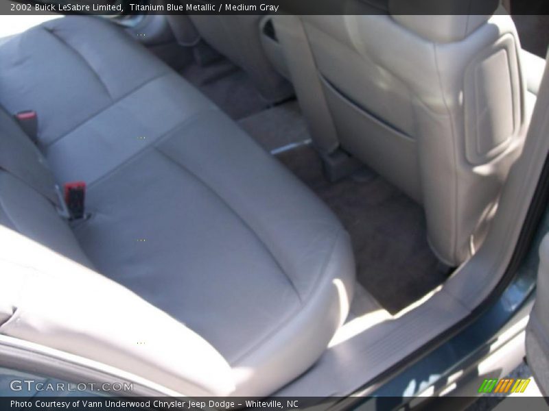 Titanium Blue Metallic / Medium Gray 2002 Buick LeSabre Limited