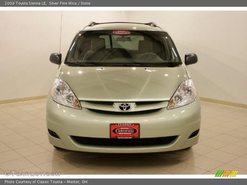 Silver Pine Mica / Stone 2009 Toyota Sienna LE