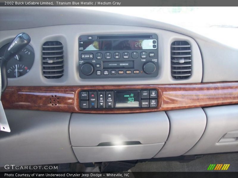 Titanium Blue Metallic / Medium Gray 2002 Buick LeSabre Limited