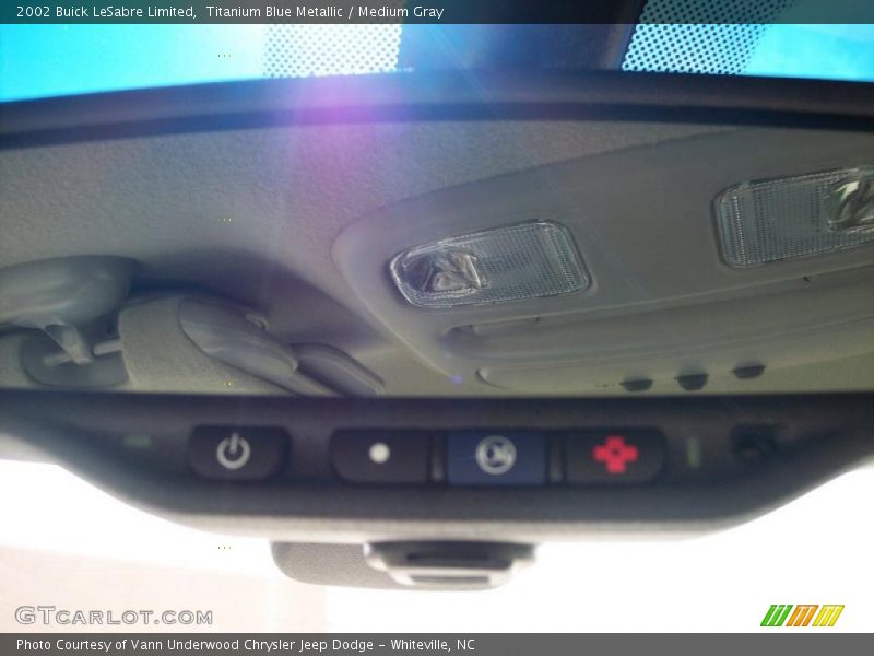 Titanium Blue Metallic / Medium Gray 2002 Buick LeSabre Limited