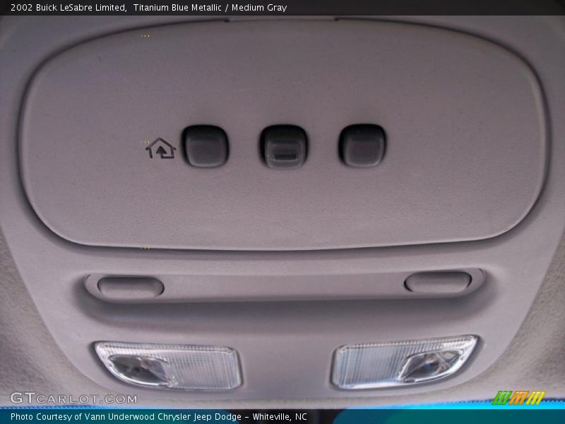 Titanium Blue Metallic / Medium Gray 2002 Buick LeSabre Limited