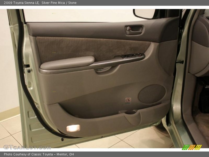 Silver Pine Mica / Stone 2009 Toyota Sienna LE