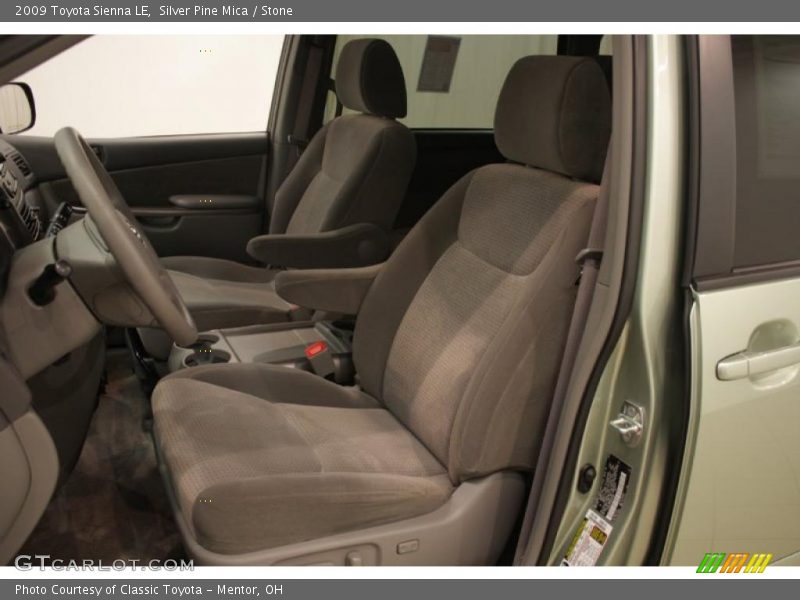 Silver Pine Mica / Stone 2009 Toyota Sienna LE