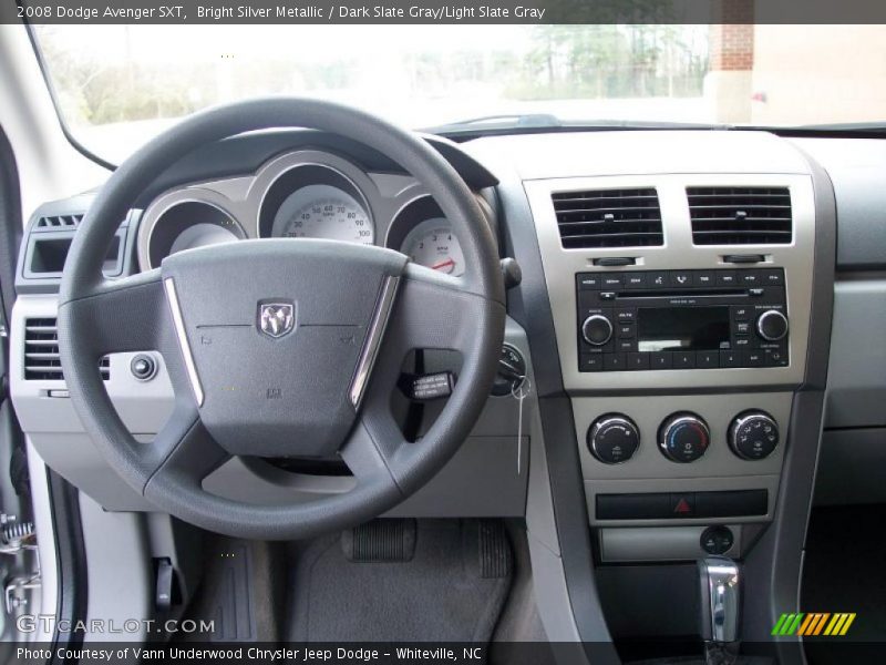 Bright Silver Metallic / Dark Slate Gray/Light Slate Gray 2008 Dodge Avenger SXT