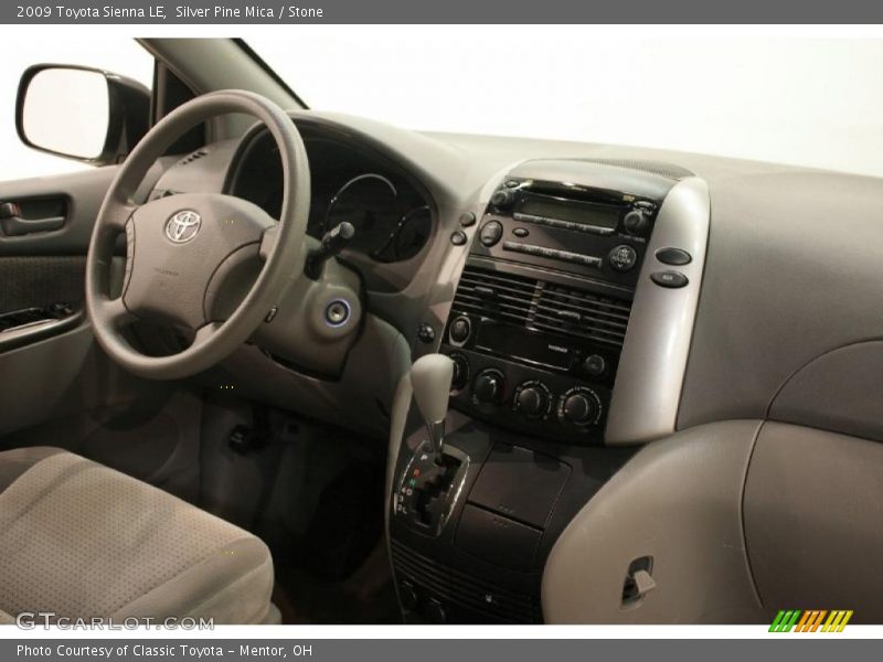 Silver Pine Mica / Stone 2009 Toyota Sienna LE