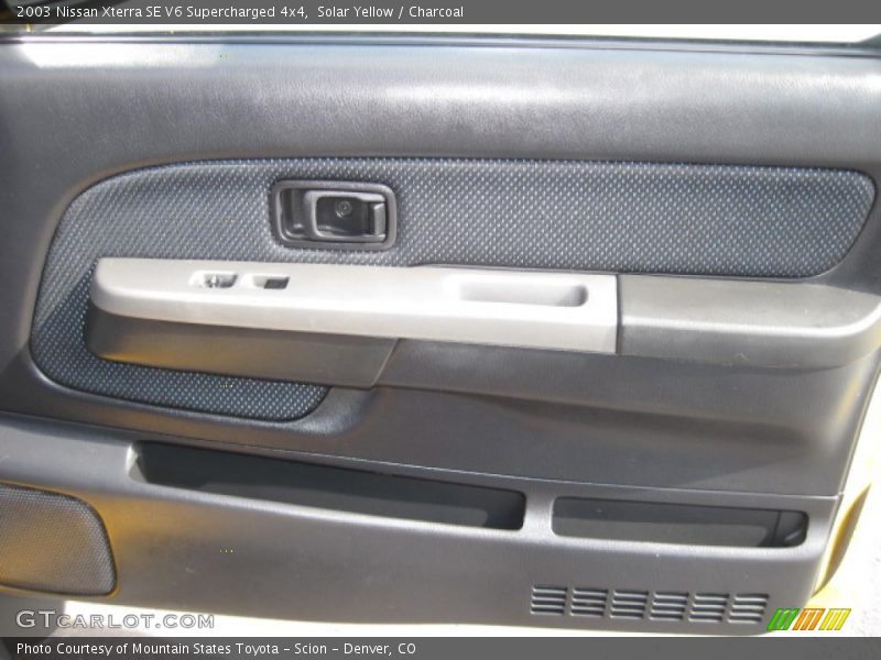 Solar Yellow / Charcoal 2003 Nissan Xterra SE V6 Supercharged 4x4