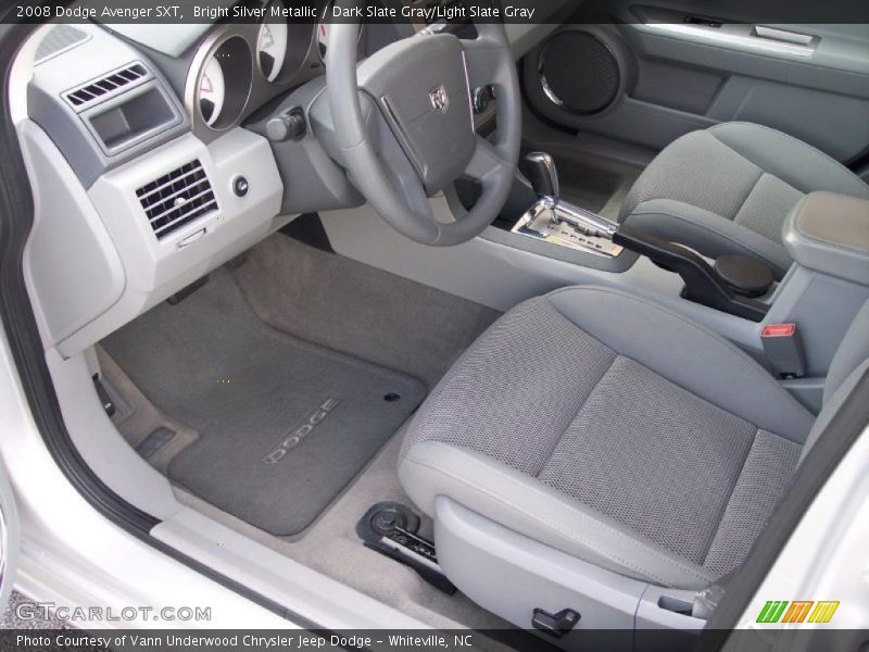 Bright Silver Metallic / Dark Slate Gray/Light Slate Gray 2008 Dodge Avenger SXT