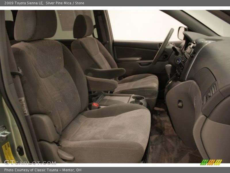 Silver Pine Mica / Stone 2009 Toyota Sienna LE