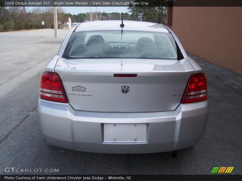 Bright Silver Metallic / Dark Slate Gray/Light Slate Gray 2008 Dodge Avenger SXT