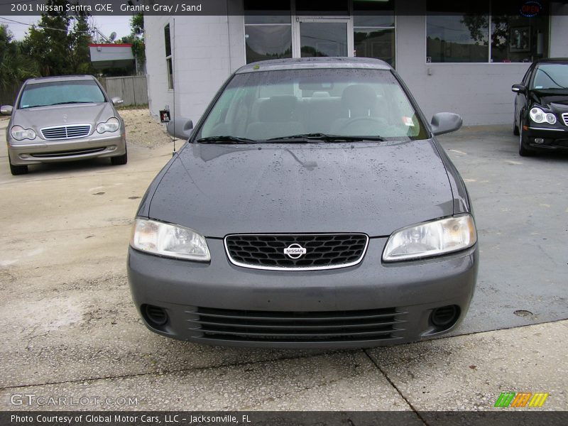 Granite Gray / Sand 2001 Nissan Sentra GXE