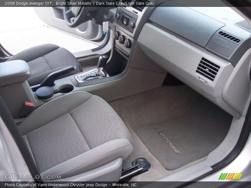 Bright Silver Metallic / Dark Slate Gray/Light Slate Gray 2008 Dodge Avenger SXT