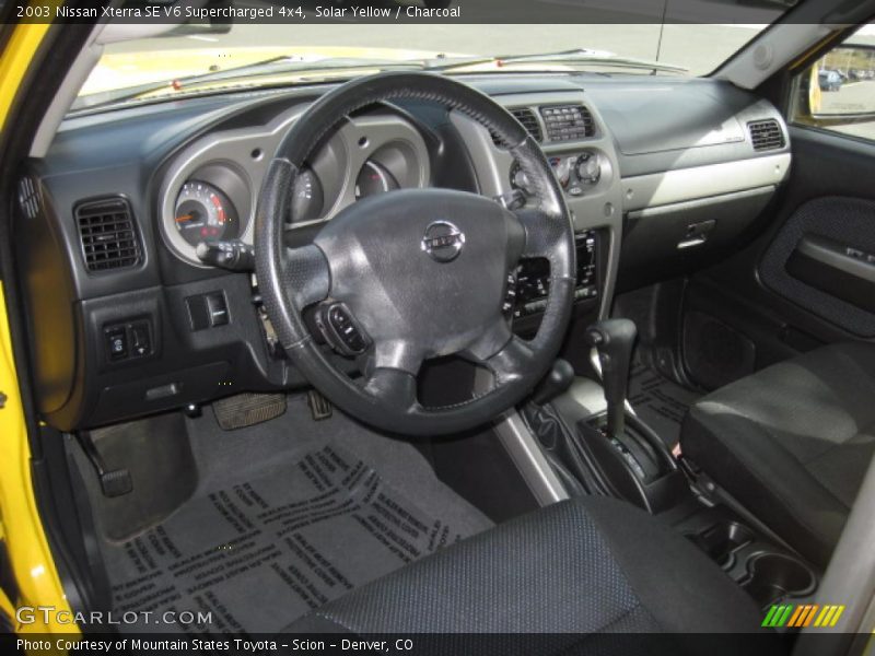 Solar Yellow / Charcoal 2003 Nissan Xterra SE V6 Supercharged 4x4