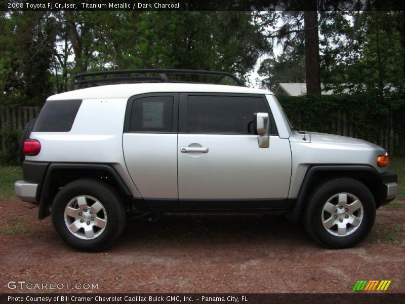 Titanium Metallic / Dark Charcoal 2008 Toyota FJ Cruiser