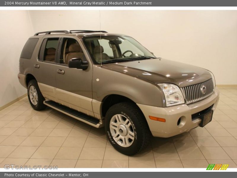 Mineral Gray Metallic / Medium Dark Parchment 2004 Mercury Mountaineer V8 AWD