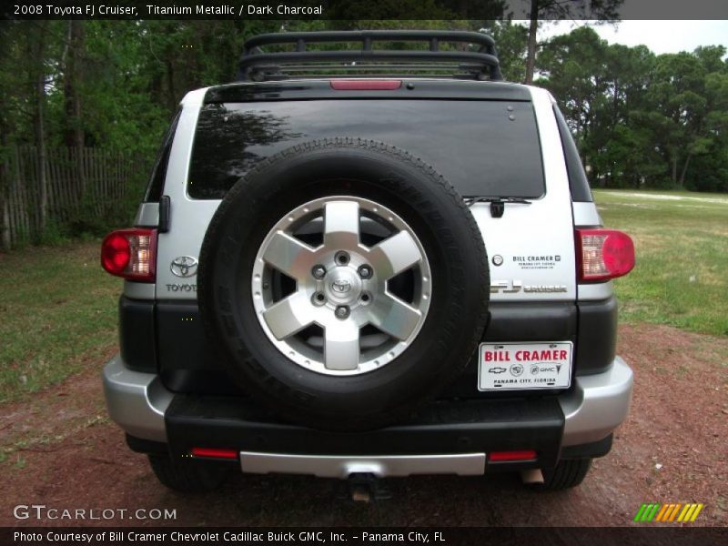 Titanium Metallic / Dark Charcoal 2008 Toyota FJ Cruiser