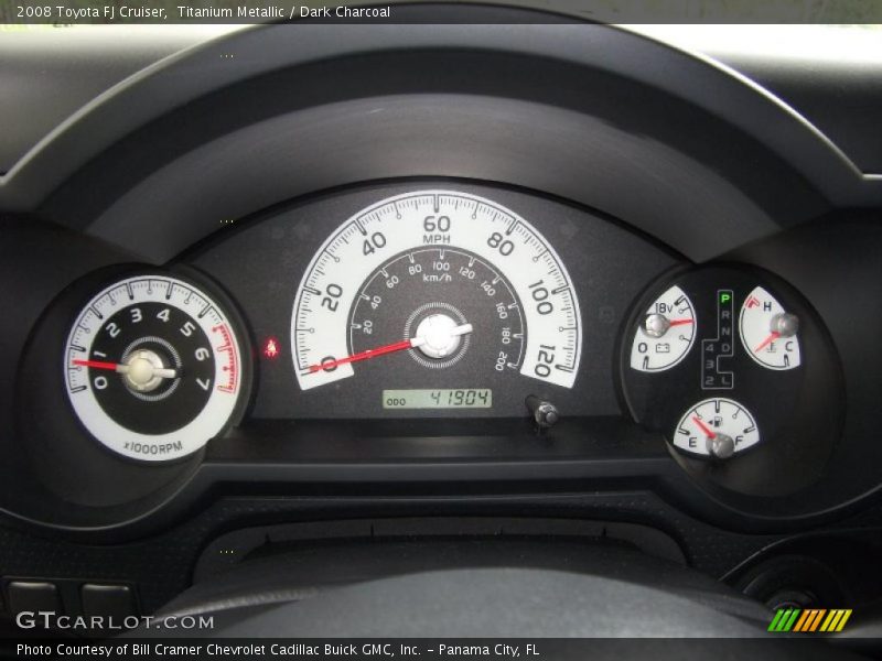 Titanium Metallic / Dark Charcoal 2008 Toyota FJ Cruiser