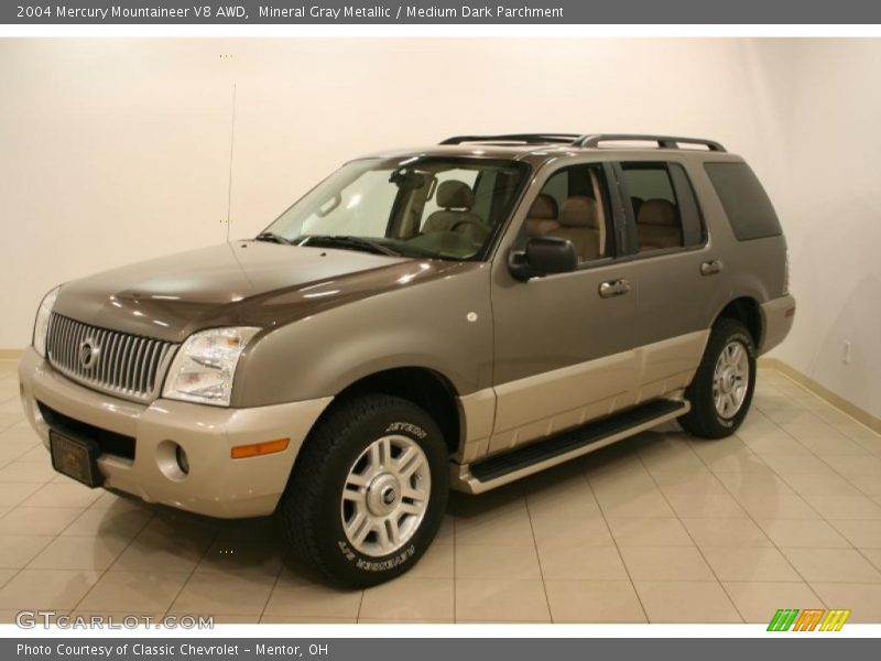 Mineral Gray Metallic / Medium Dark Parchment 2004 Mercury Mountaineer V8 AWD