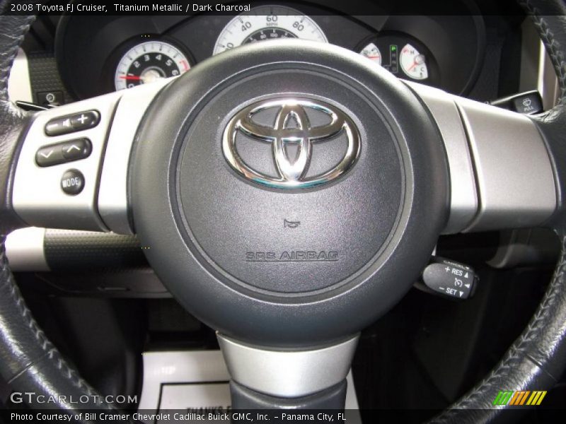 Titanium Metallic / Dark Charcoal 2008 Toyota FJ Cruiser