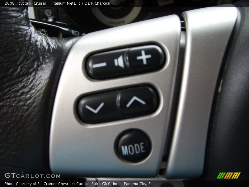 Titanium Metallic / Dark Charcoal 2008 Toyota FJ Cruiser